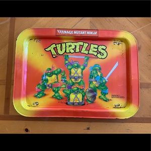 TMNT 1988 Vintage Food Tray Collectible